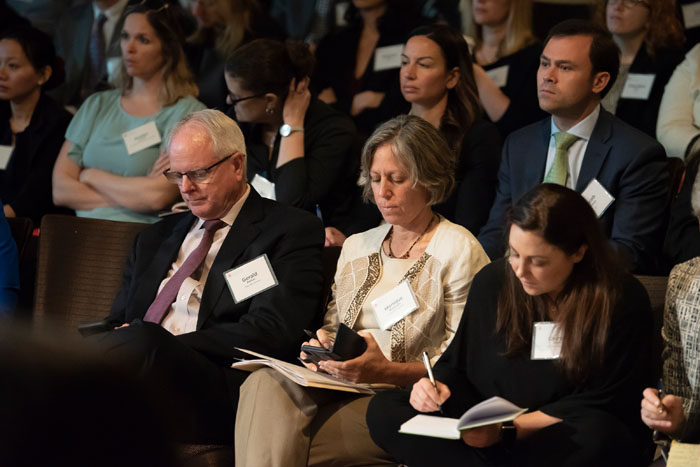 The audience at Clade X on May 15, 2018 in Washington, DC.