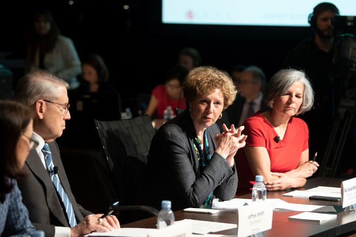 Member, US House of Representatives, Susan Brooks, at Clade X on May 15, 2018 in Washington, DC.