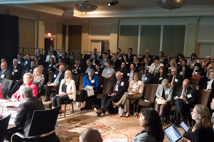 The audience at Clade X on May 15, 2018 in Washington, DC.