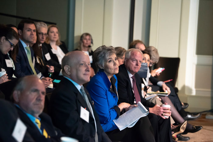 The audience at Clade X on May 15, 2018 in Washington, DC.