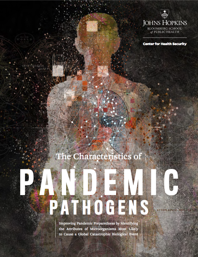 The Characteristics of Pandemic Pathogens, report cover