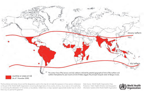 A. aegypti distribution image