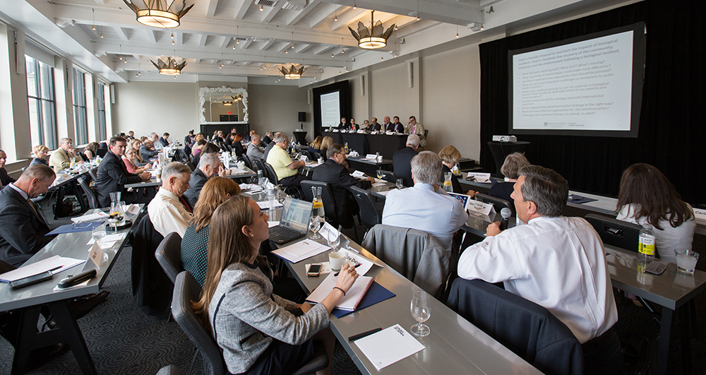 JHCHS National Biodefense Strategy meeting