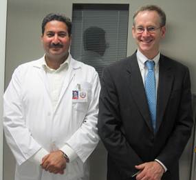 Photo of G. Al-Hujailan and T. Inglesby